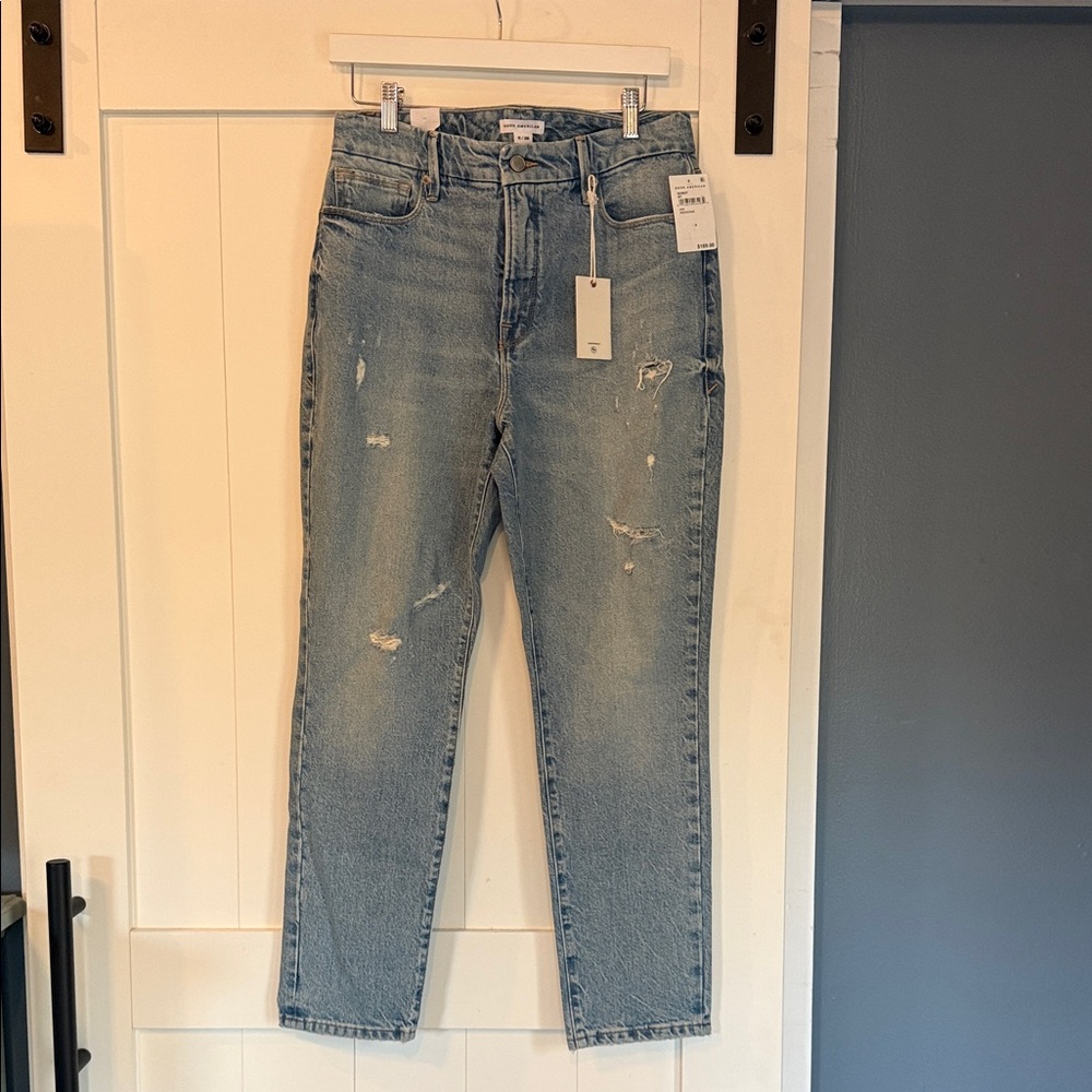 Good American Light Blue Denim Jeans